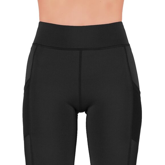 Yoga Capri leggings with pockets and mesh - Picture 2 of 4
